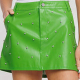 Hidden Gem | Mini Leather skirt
