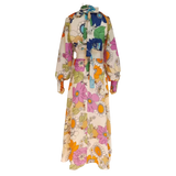 Spring Blossom | Floral Maxi Dress