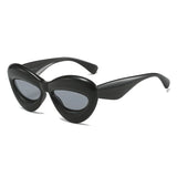Black fashion glasses